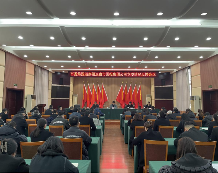 十三届市委第五轮巡察第四巡察组向国产自拍
公司党委反馈巡察情况